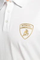 поло | regular fit Automobili Lamborghini білий
